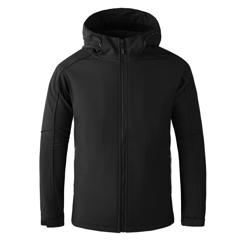 Soft Shell Jacket Men&prime;s and Women&prime;s Windproof Waterproof Fleece Sweater Spring and Autumn