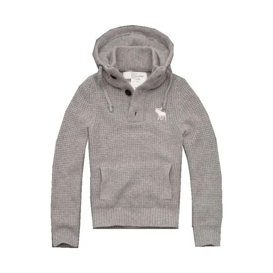 Men′s Hoodie Knit Sweater 