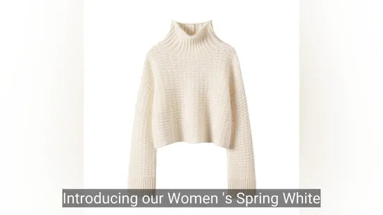 Women′s Spring White Open 