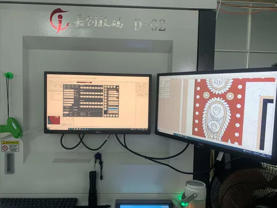 Luxurious Women′s Silk Wool Scarf with Artistic Patterns 