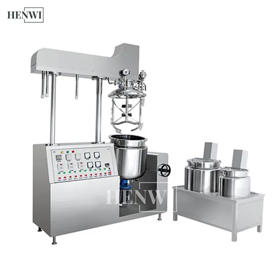 Lubrication Grease Heating Melting Jacketed Vacuum Mixing Tank for Chemicals Products 